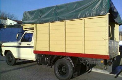 F350 Mudanzas 3 hambientes, hasta 3500kg de carga