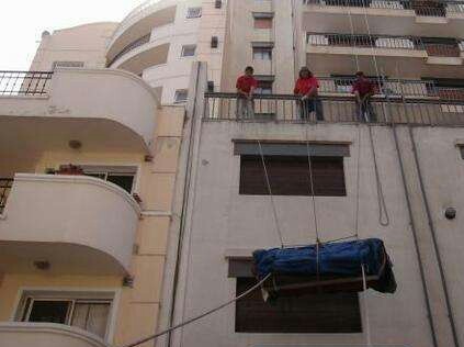 Trabajos con soga por balcon 